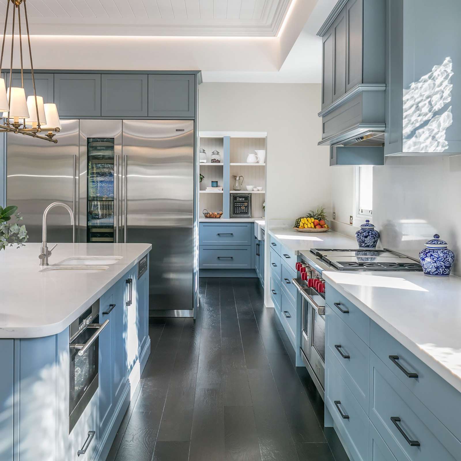 Matte Black Square Modern Cabinet Handles Pulls Kitchen Drawer Stainless Steel