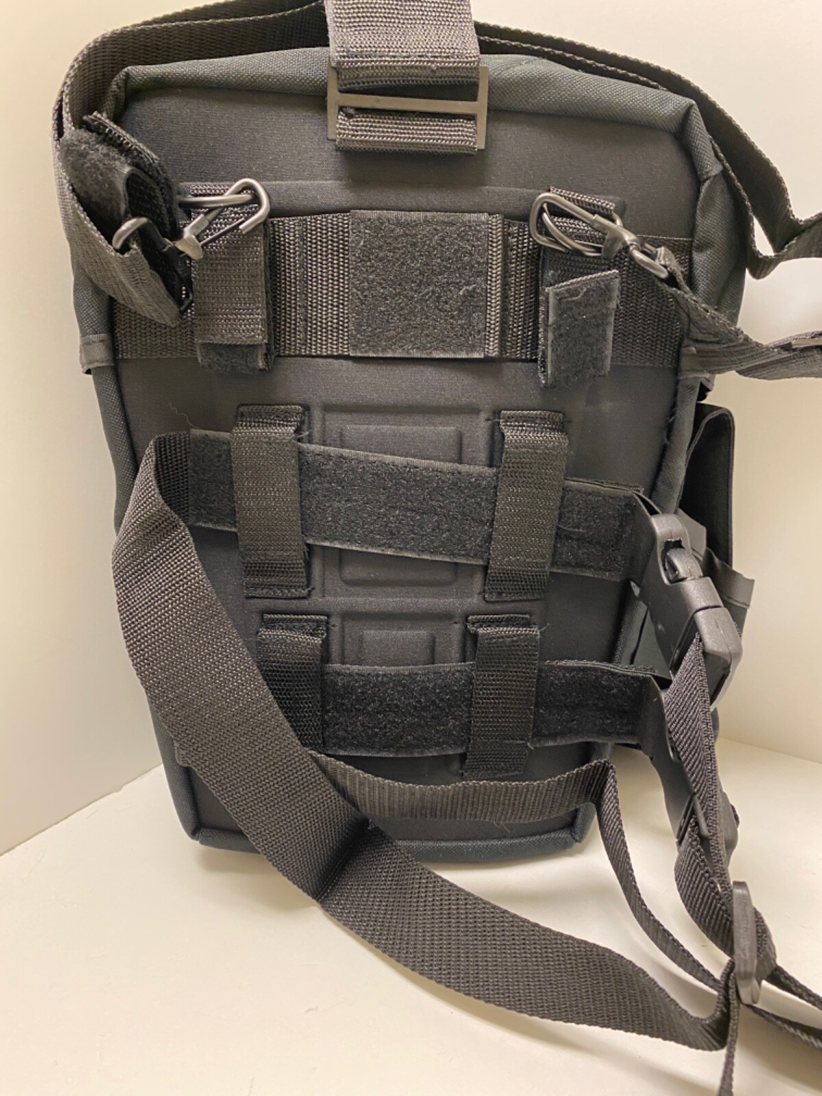 Black Tactical Drop Leg Gas Mask Pouch - Utility Pouch - Brand New