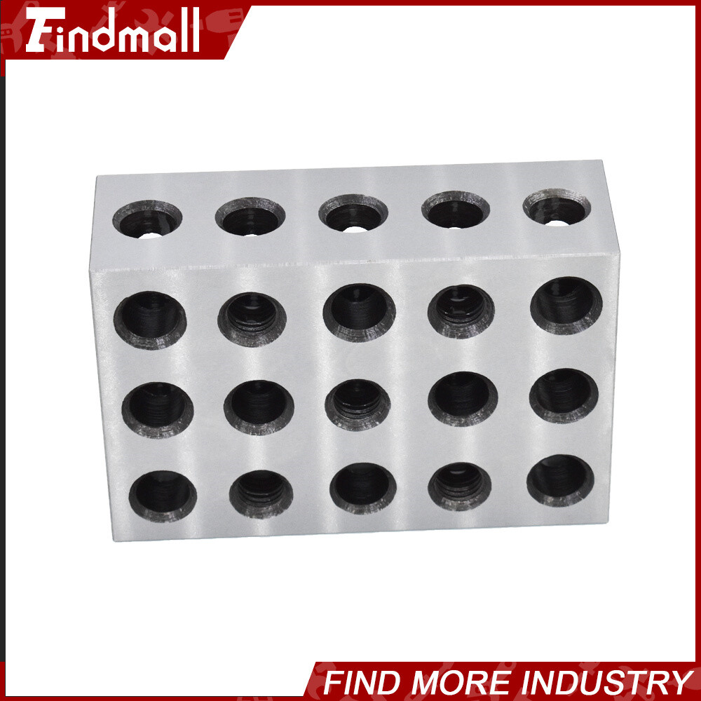 2 Matched Pair 2-4-6 Blocks 23 Holes .0002" Machinist Precision 246 Jig 2 4 6