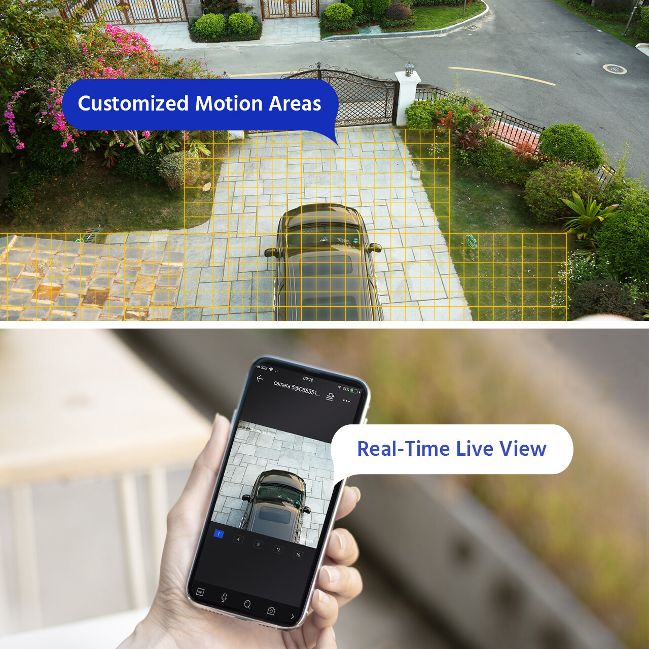 ANNKE 8CH 5MP Lite DVR 1080P CCTV Security Camera System Human Detection H.265+