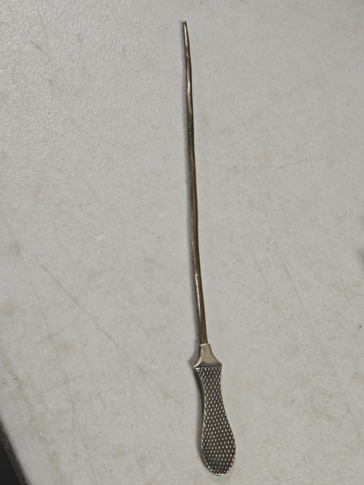 Old VIntage Antique Medical Tool Uterine Barnes Sound Calibrated F Walters & Co