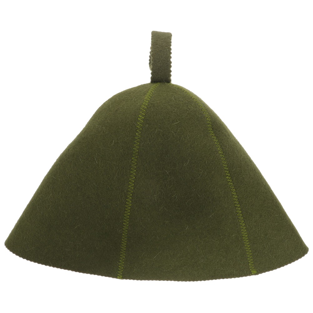 Wool Sauna Hat Fashion Hat for Sauna Water Absorption Sauna Hat Portable Supple