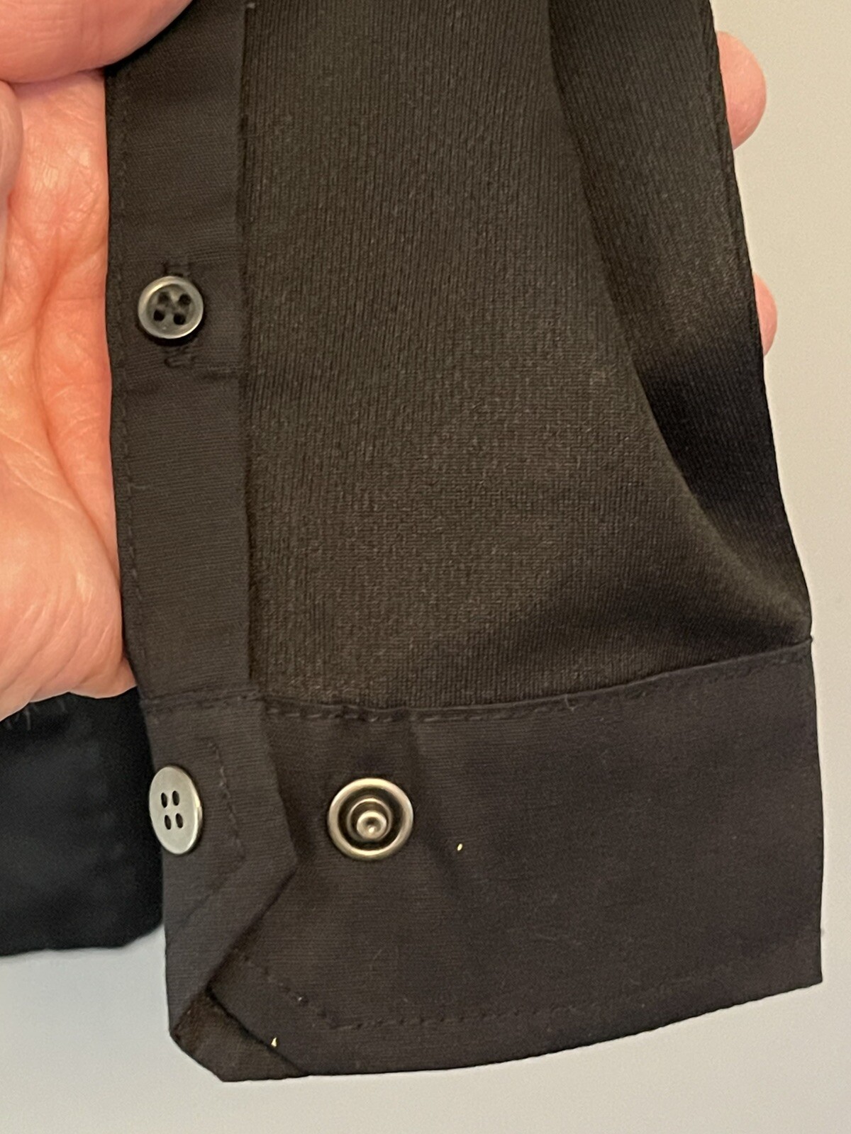 Chef Works SES02W Women's NWT Black Server Dress Shirt Breathable Size Medium