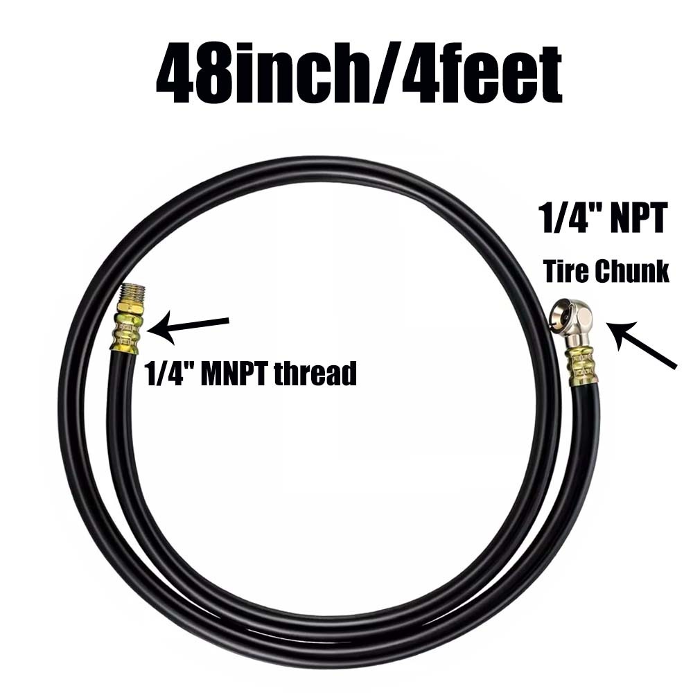 Air Tank Repair Kit Air Tank Valve Kit with Hose 1.6" Pressure Gauge FAST SHIP