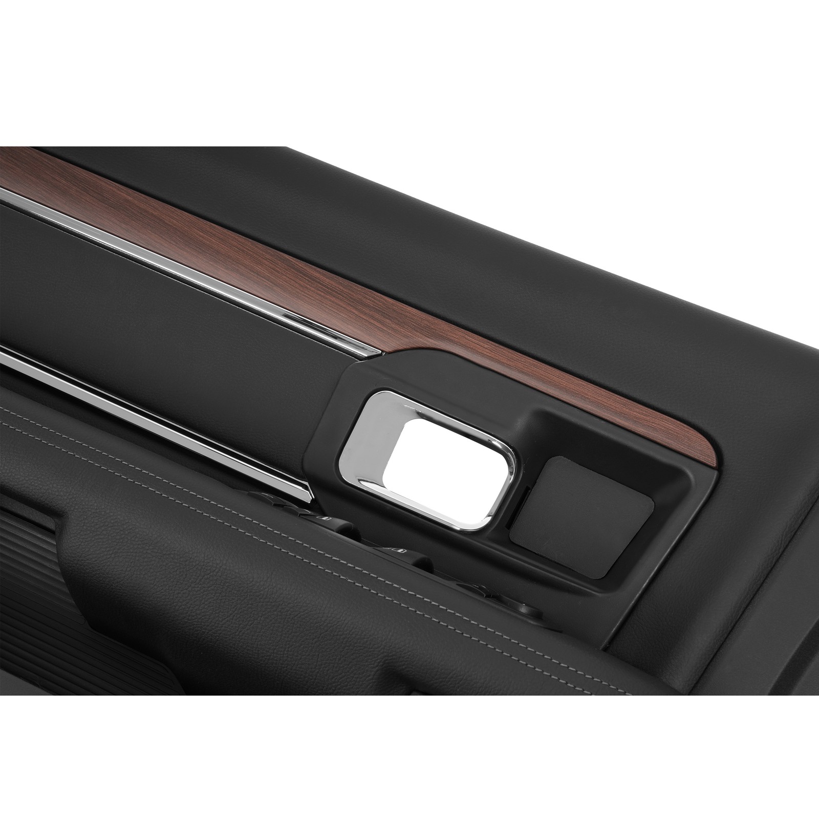 Inner Driver Side Door Panel For 2013-18 Dodge Ram 1500 2500 3500 Textured Black