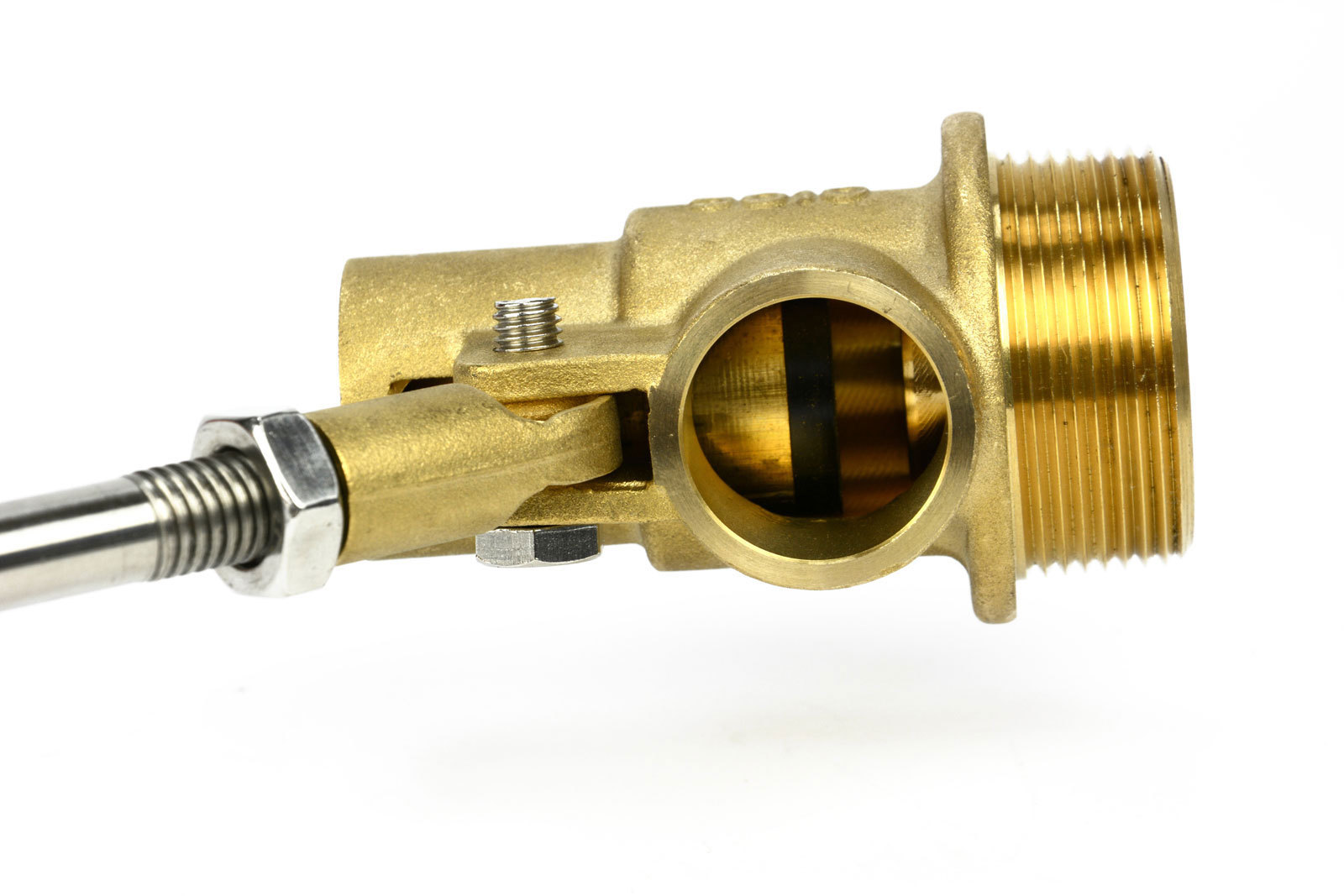 1/2, 3/4, 1, 1-1/2, 2" Brass Float Valve True NPT TEMCo 5 Year Warranty