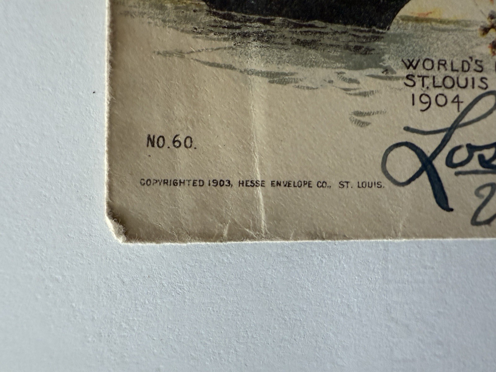 1904 World's Fair St. Louis Palace of Transportation Hesse Serbia Postal Cover