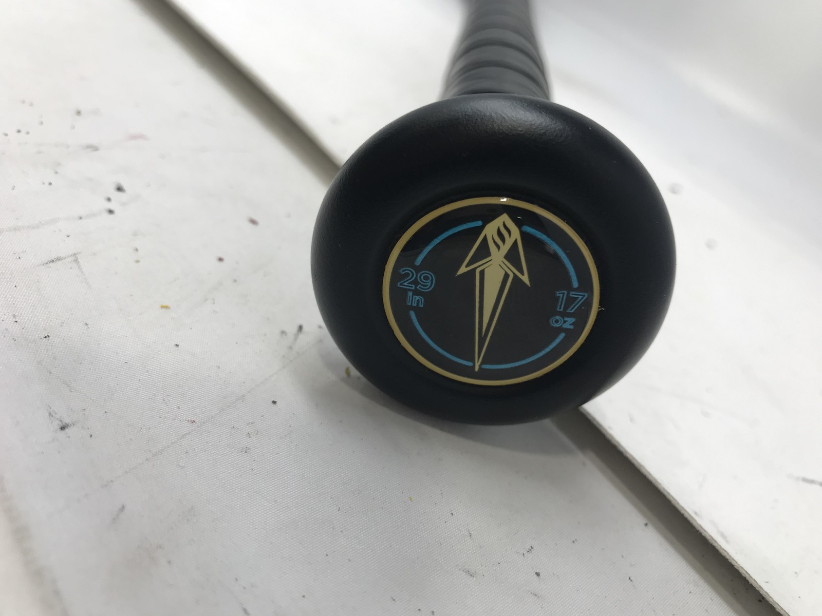 Used Easton Firefly Fastpitch Softball Bat -12 Drop 2 Pc. 29/17 Blk/Gld