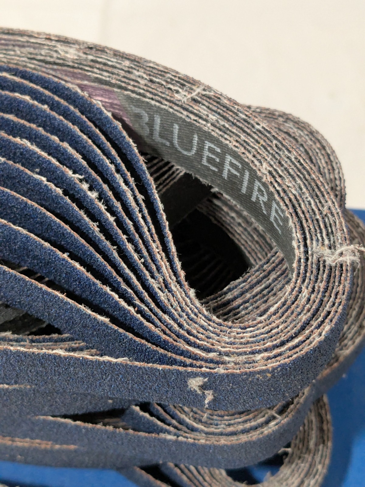 (50) Norton Abrasive Belt: 3/4" W, 18" OAL, 60G, Zirconia Alumina 78072709590