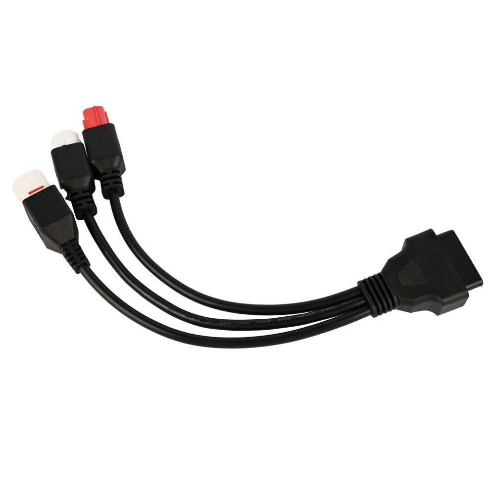 3pin 4 pin 6p 3in1 OBD2 Diagnostic Adapter Connector Cable For Yamaha Motorcycle