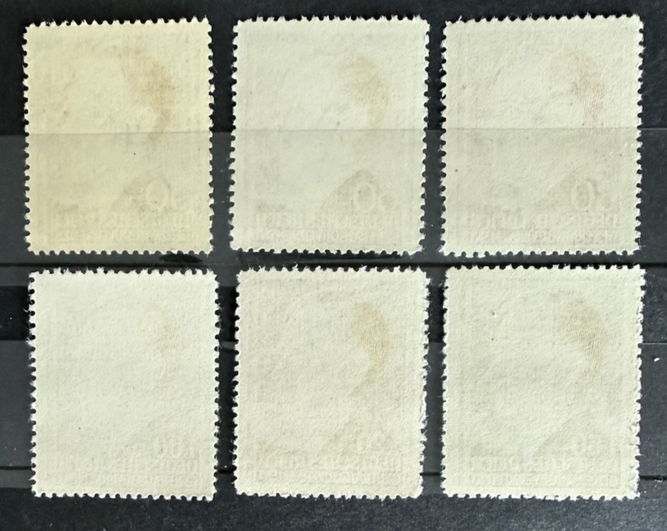 Germany WWII 1942 Occupation of Poland General Gov. Sc# N91-N96 (1942) Mint MNH