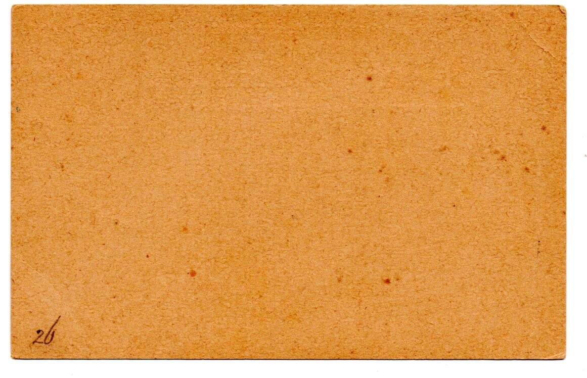 Gibraltar 1d King Edward Postal Stationery Card H&G 26