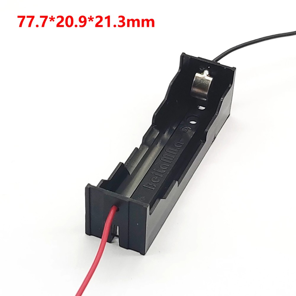 18650 Battery Holder 1 2 3 4 Cell Lithium Battery Case Box Tandem/Parallel lot