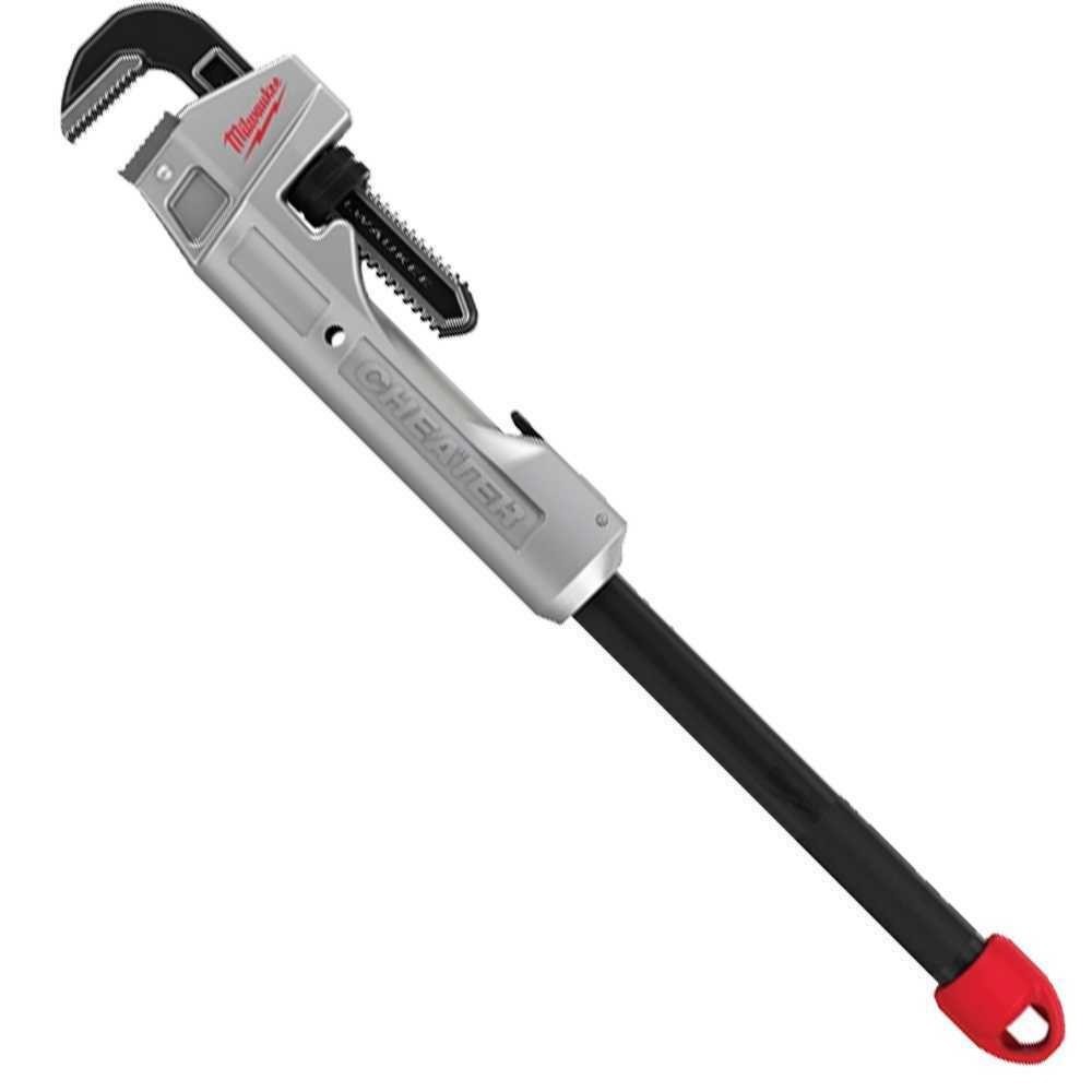 Milwaukee CHEATER Pipe Wrench Aluminum Adaptable 11" 18" 24" 48-22-7318 New
