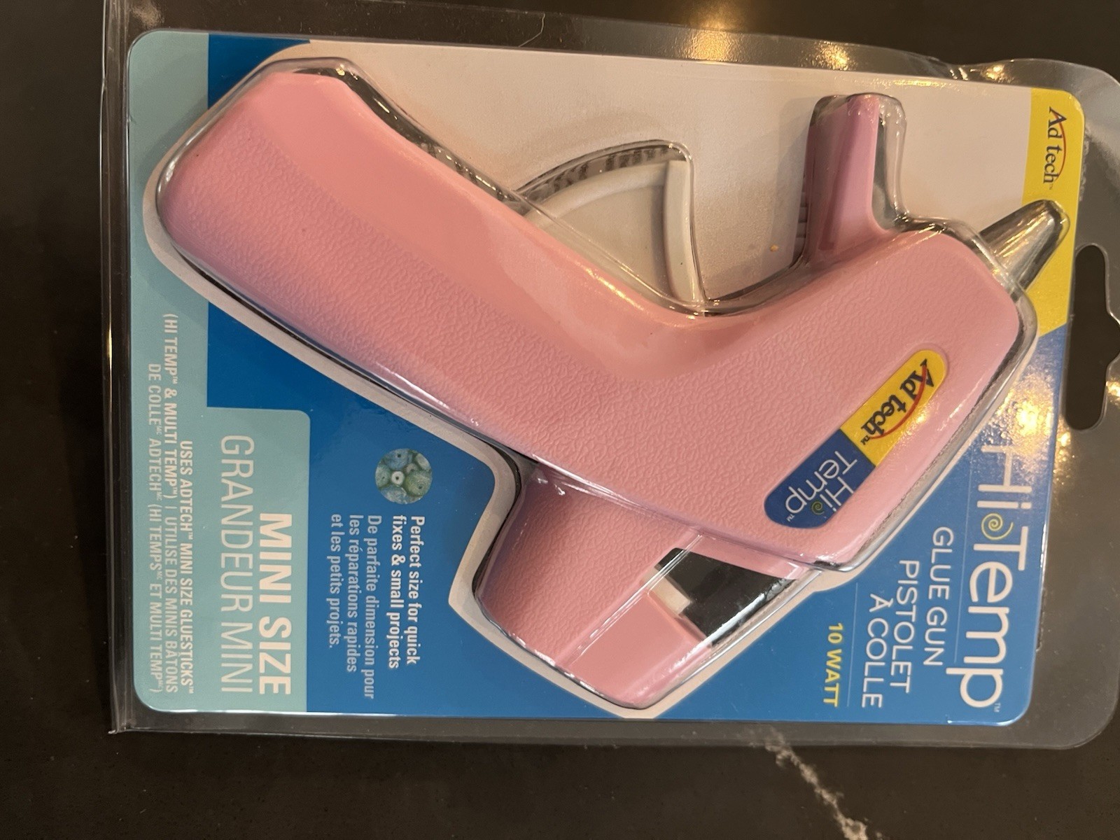 High Temp Mini Glue Gun Pink Brand New