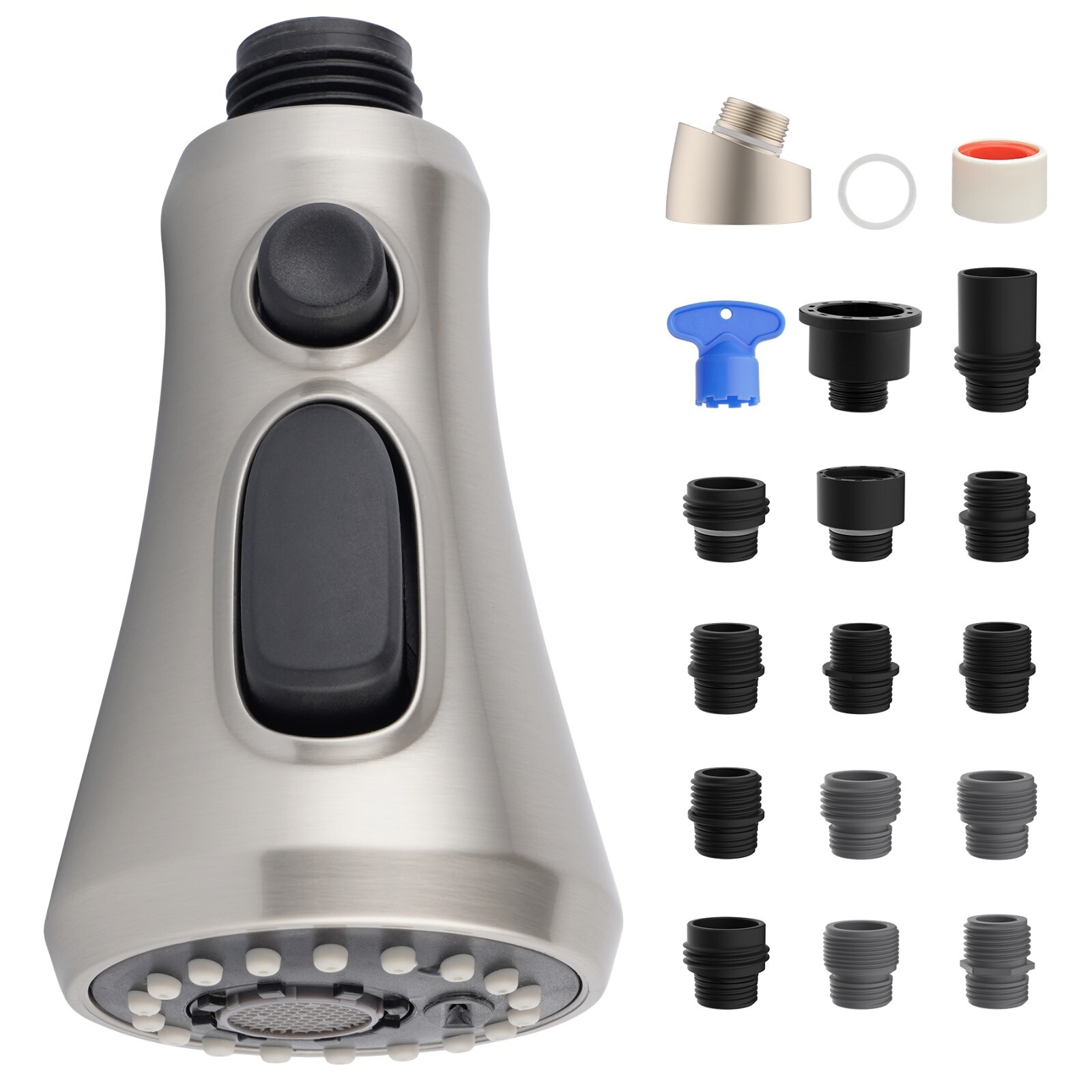 Pull Down Kitchen Faucet Head Replacement Compatible with Moen Delta Faucets US