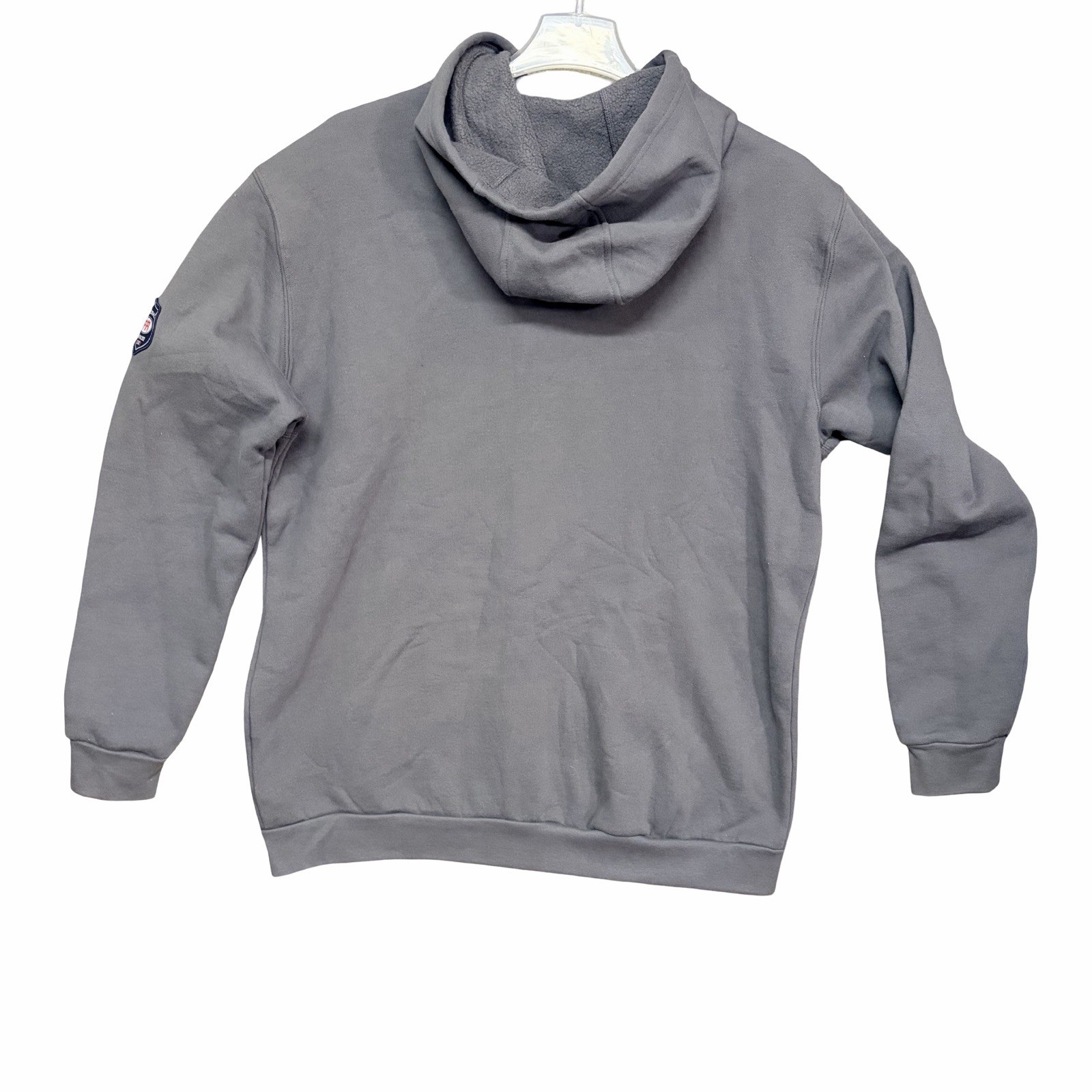 Bocomal FR Jacket Gray Mens Large NFPA 2112 CAT 2 Flame Resistant Work Hoodie