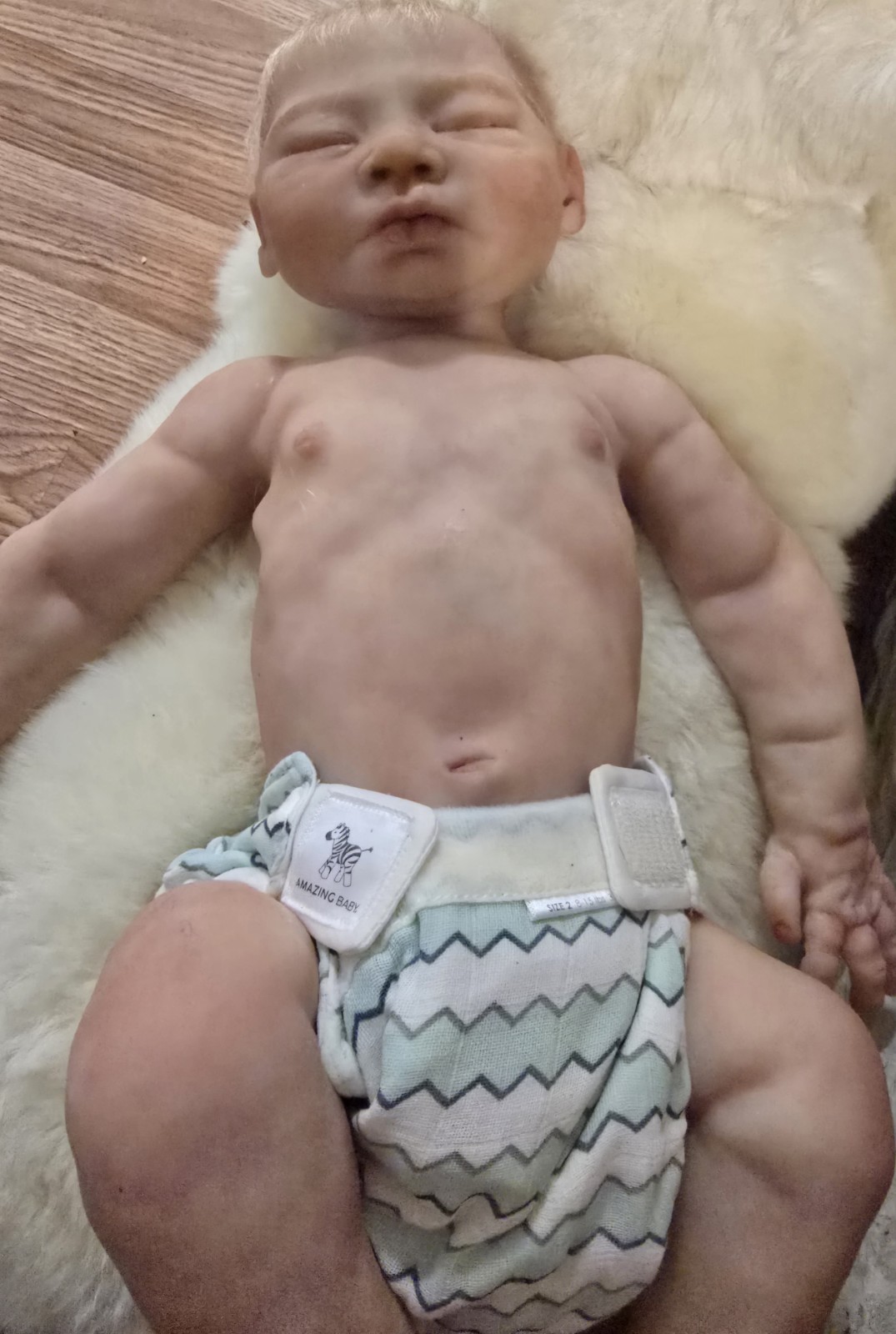 22"Quentin With /COA/DM-H Studio, LLC painted & rooted