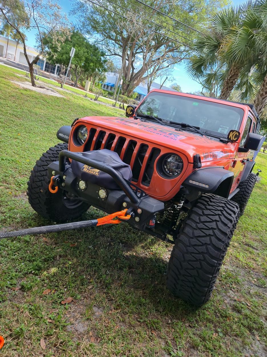 Mile Marker 7/8" X 20FT K-ROPE KIT, BLACK W/BAG*Mile Marker 7/8" X 20FT K-ROPE K