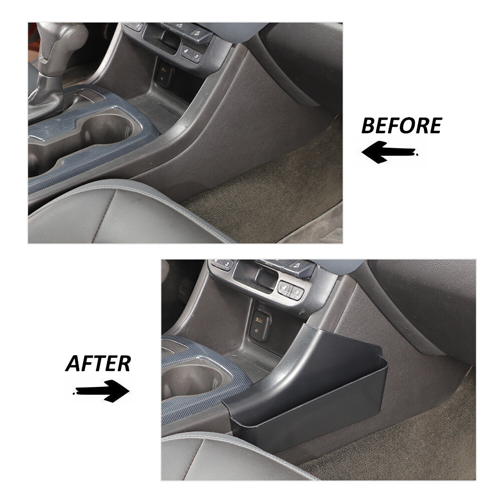 Gear Shift Side Storage Box Tray Organizer For Chevy Colorado/GMC Canyon 2014-22