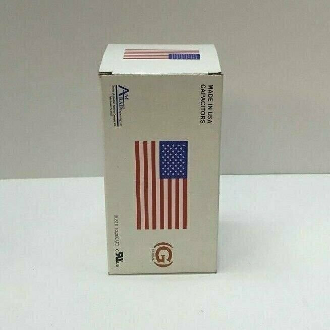 AmRad USA2238 Run Capacitor 50 + 7.5 uf MFD 370 / 440 Volt Made in USA