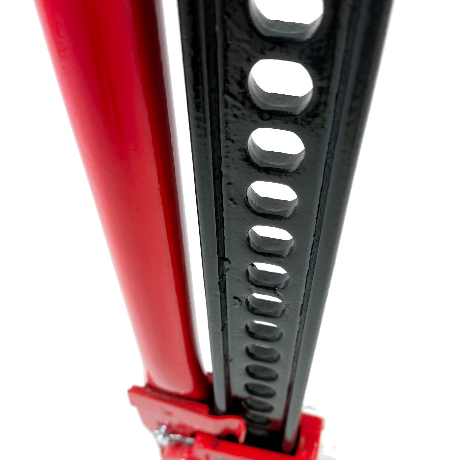 48" High Lift Ratcheting Off Road Utility Farm Jack 6000lbs/3Ton Capacity Red