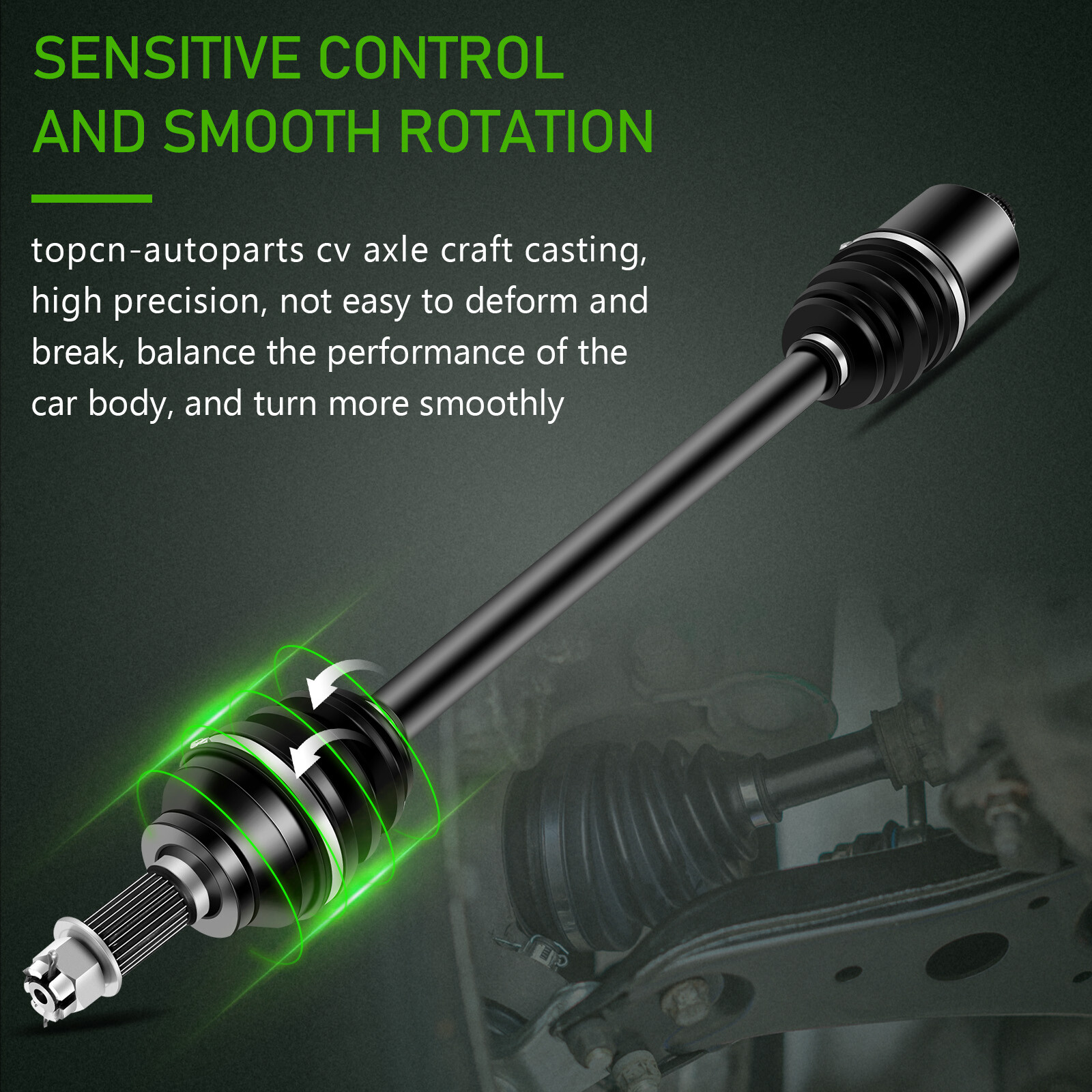 Pair Rear Left Right For Polaris RZR XP1000 2014-2019 2016 2017 CV Axle Shaft