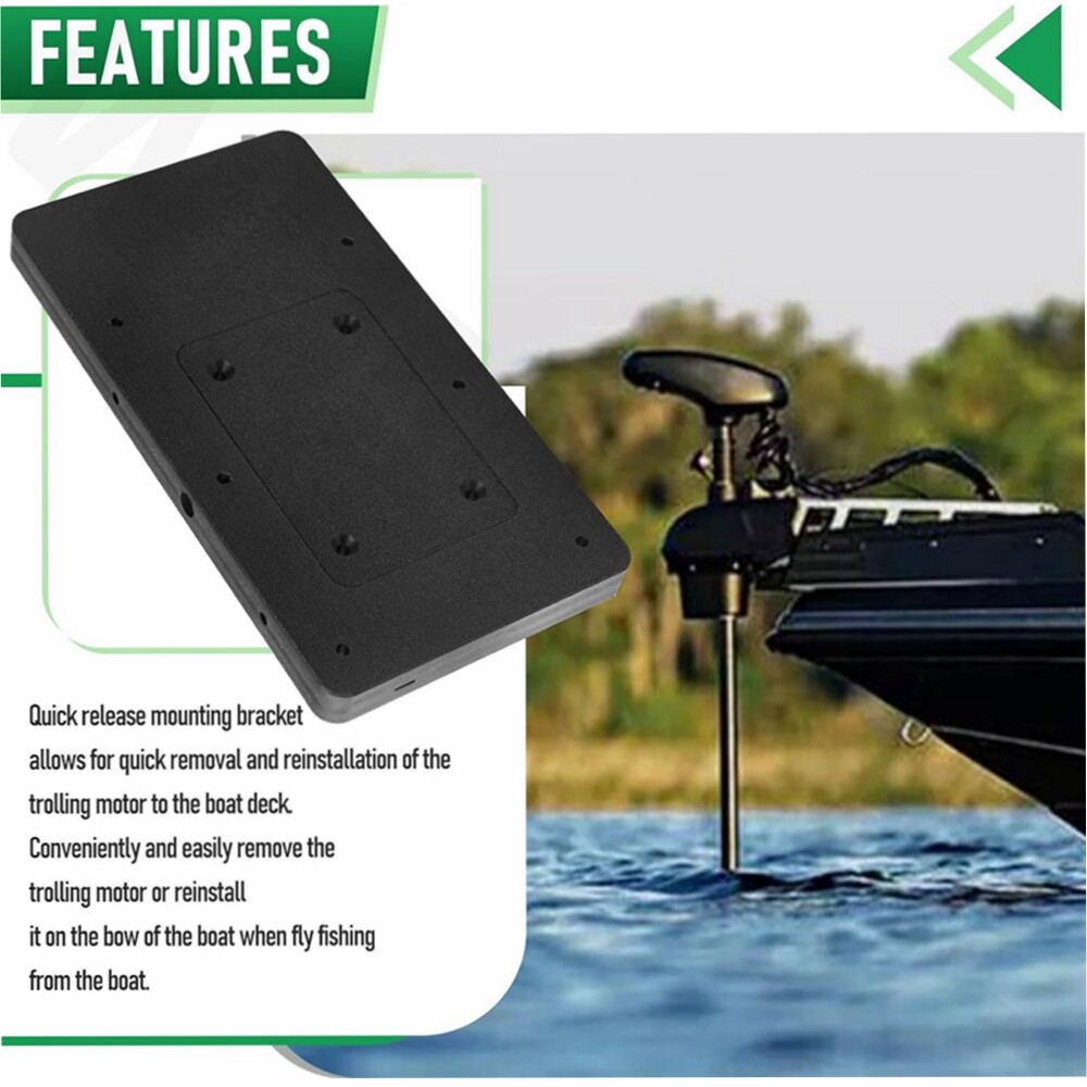 1854021 QUICK RELEASE BRACKET FOR MINN KOTA MKA-21, ULTERRA, TERROVA W