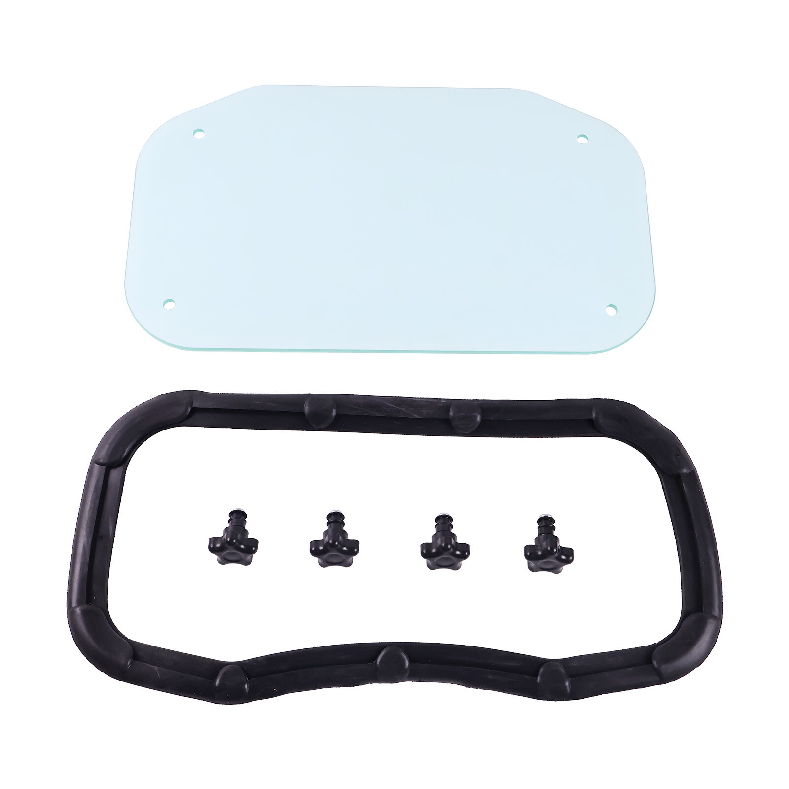 Cab Window Glass Seal Rubber Knob Kit 7105034 7165265 6681614 For Bobcat Loaders