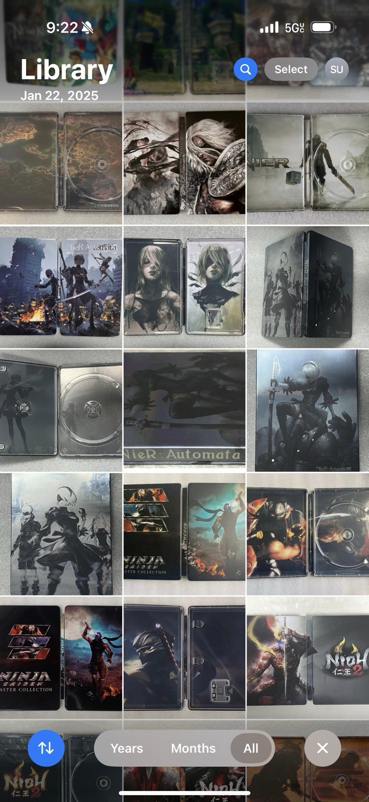 Bundle Of 5 Custom Made Steelbook Cases ( Pick any Of 5 Items) PS4/PS5/Xbox/NS