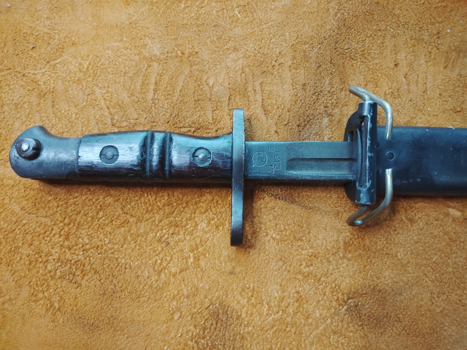 M1917 Enfield Remington Bayonet WWI WWII USMC 1913 8/17 British Markings US