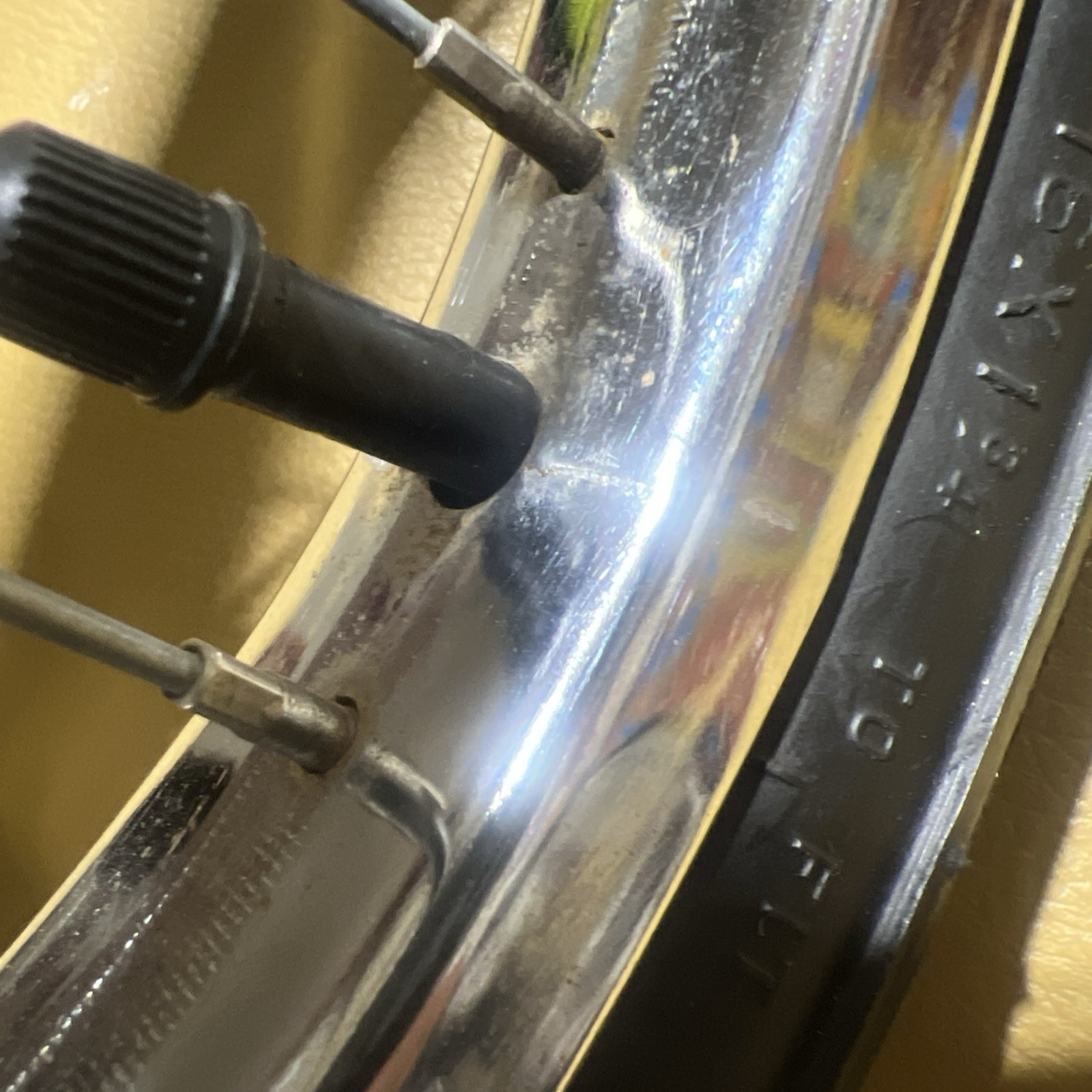 **** Vintage Red Schwinn Tires Rims Fenders NICE Stingray PIXIE 16” Wheels ****