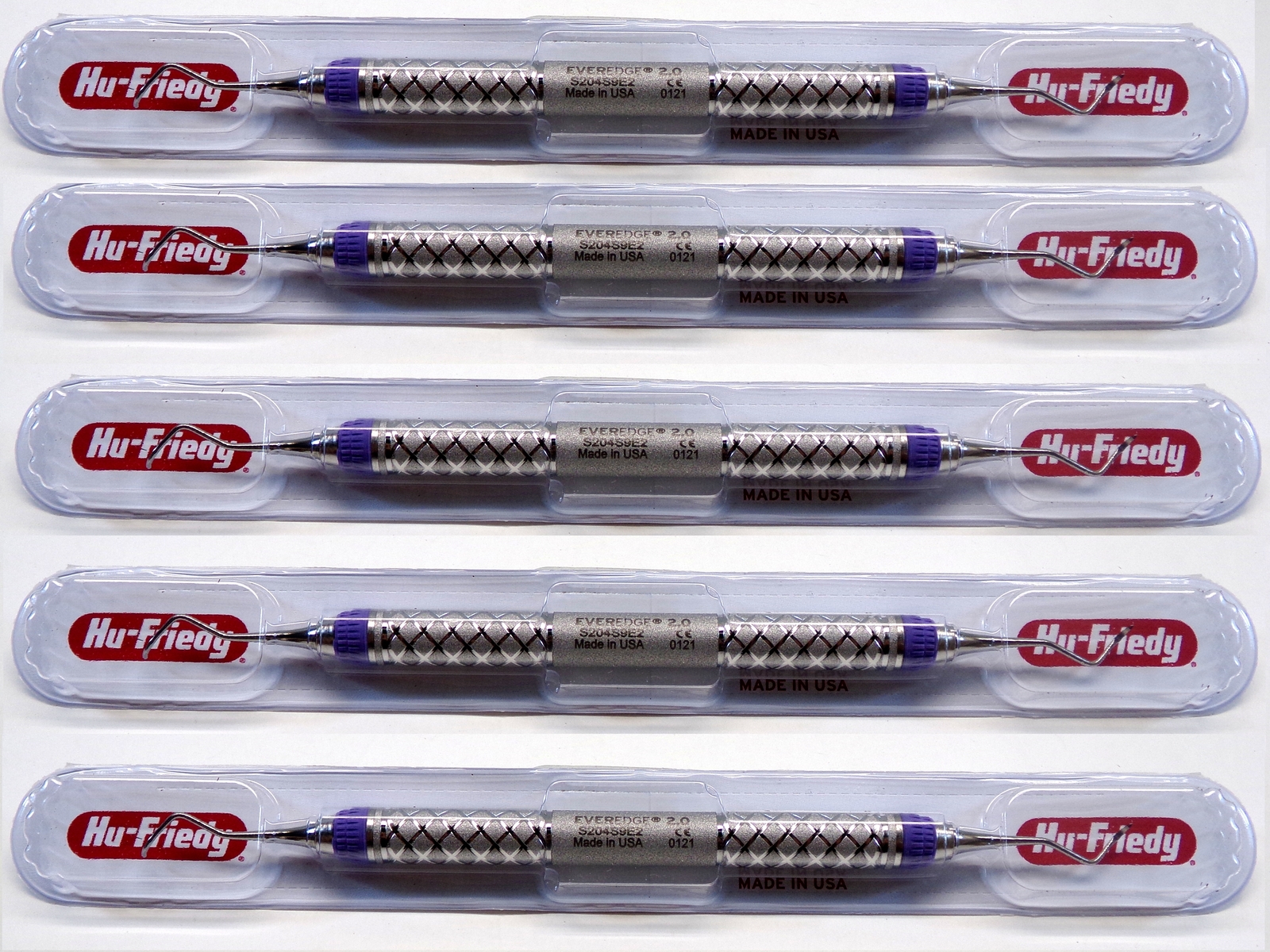 Sickle Scaler No. 204S | Everedge 2.0 | S204S9E2 Kit /5 Pcs HU FRIEDY