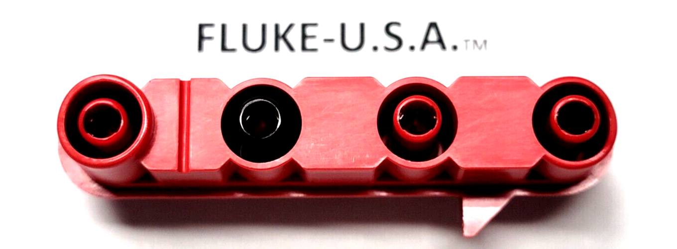 U.S.A. FLUKE 83,83V,85V,87, 87V, 88, 88V,787. input jack receptacle OEM NEW.