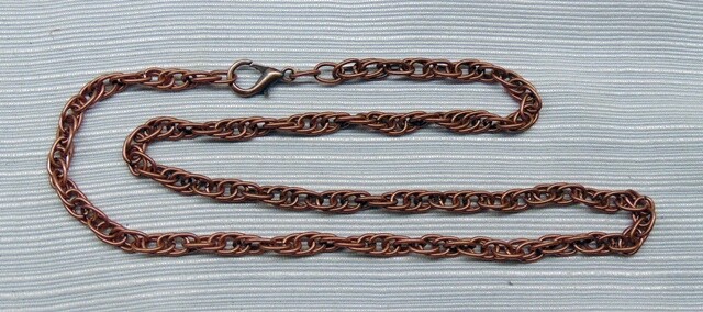 9x6mm Double LINK Antique COPPER Rope CHAIN BULK By-the-Foot ~ Good 4 SteamPunk