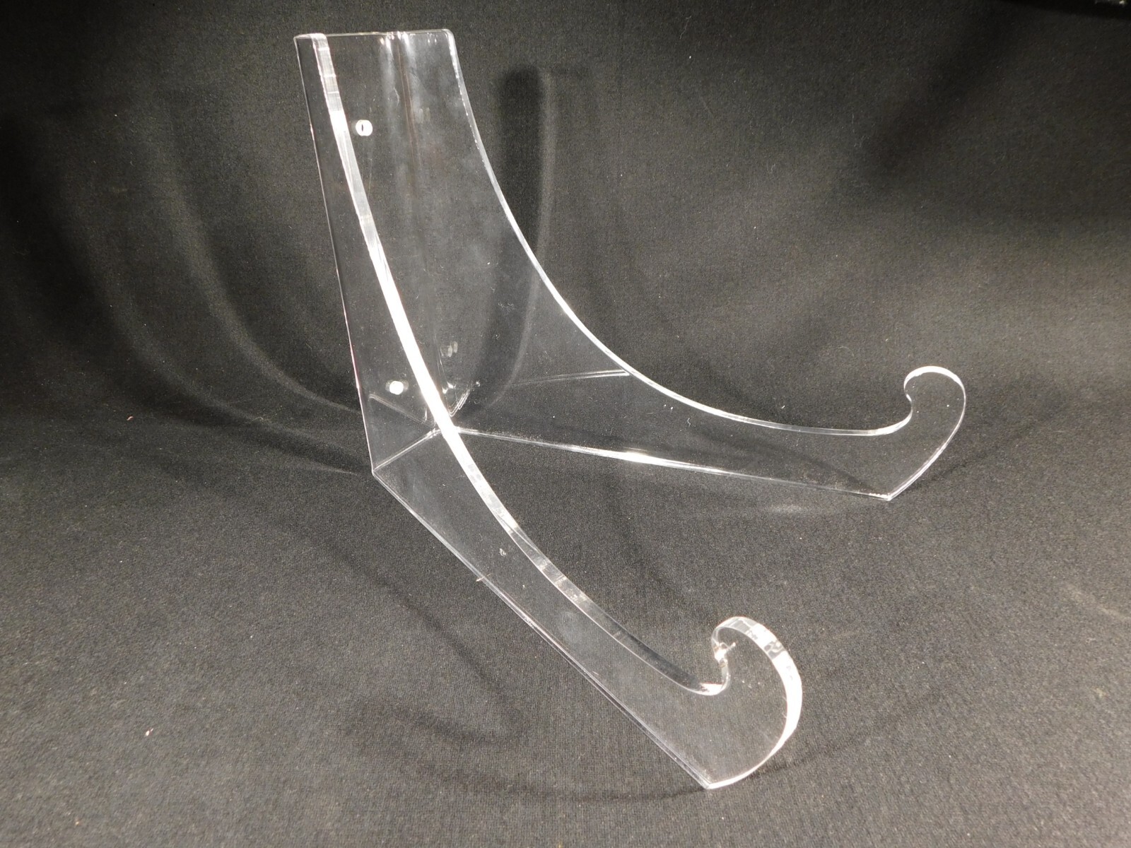 Easel Display Stand Clear Lucite X Large Size Wall Mountable