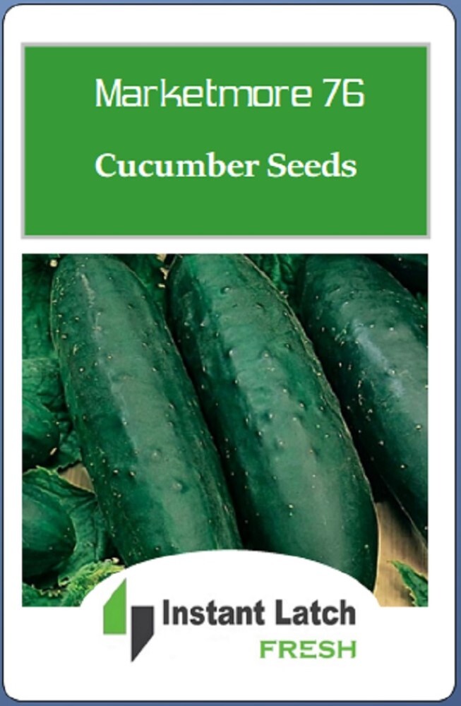 Marketmore 76 Cucumber Seeds | NON-GMO | Heirloom | Fresh Garden Seeds