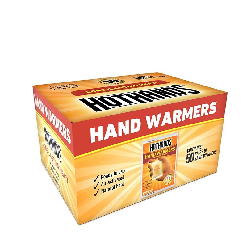 HotHands Hand Warmers 200 Warmers ( 100 pairs ) Up to 10 Hours of Heat Exp 2029