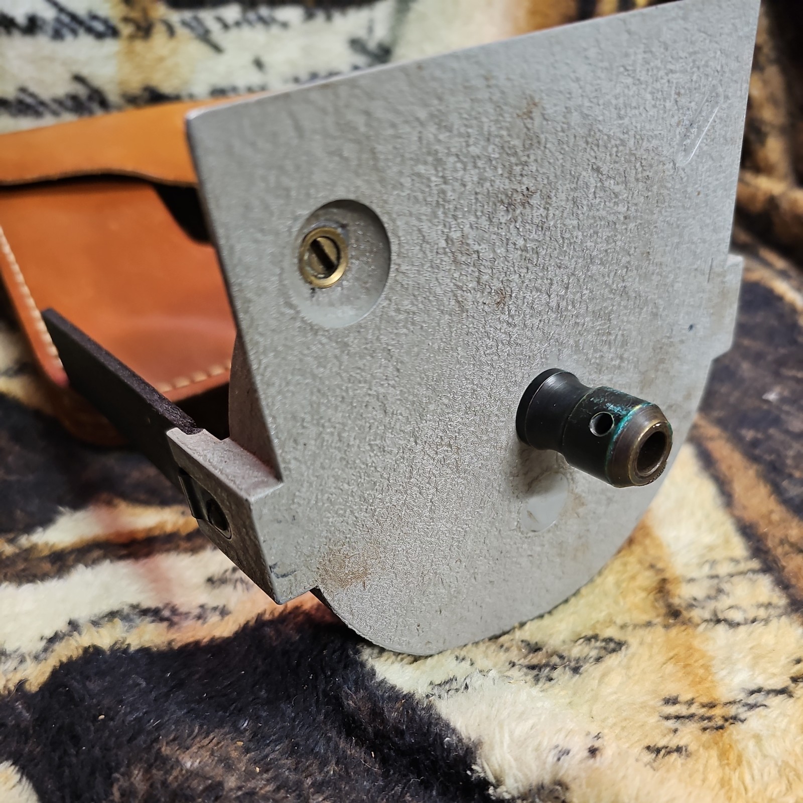 Vintage Antique Surveyors Compass Warren Knight Co Philadelphia PA W/pouch