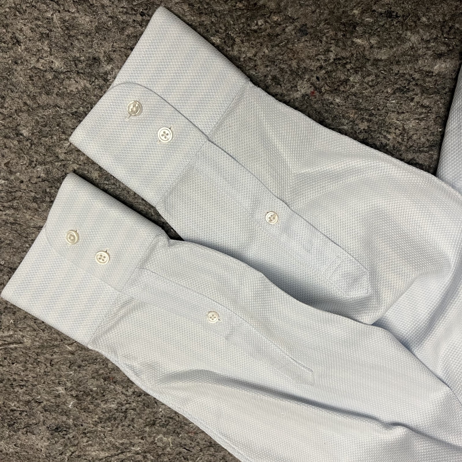 Brooks Brothers Thomas Mason Regent Fit Honeycomb Shirt Men’s 16 35