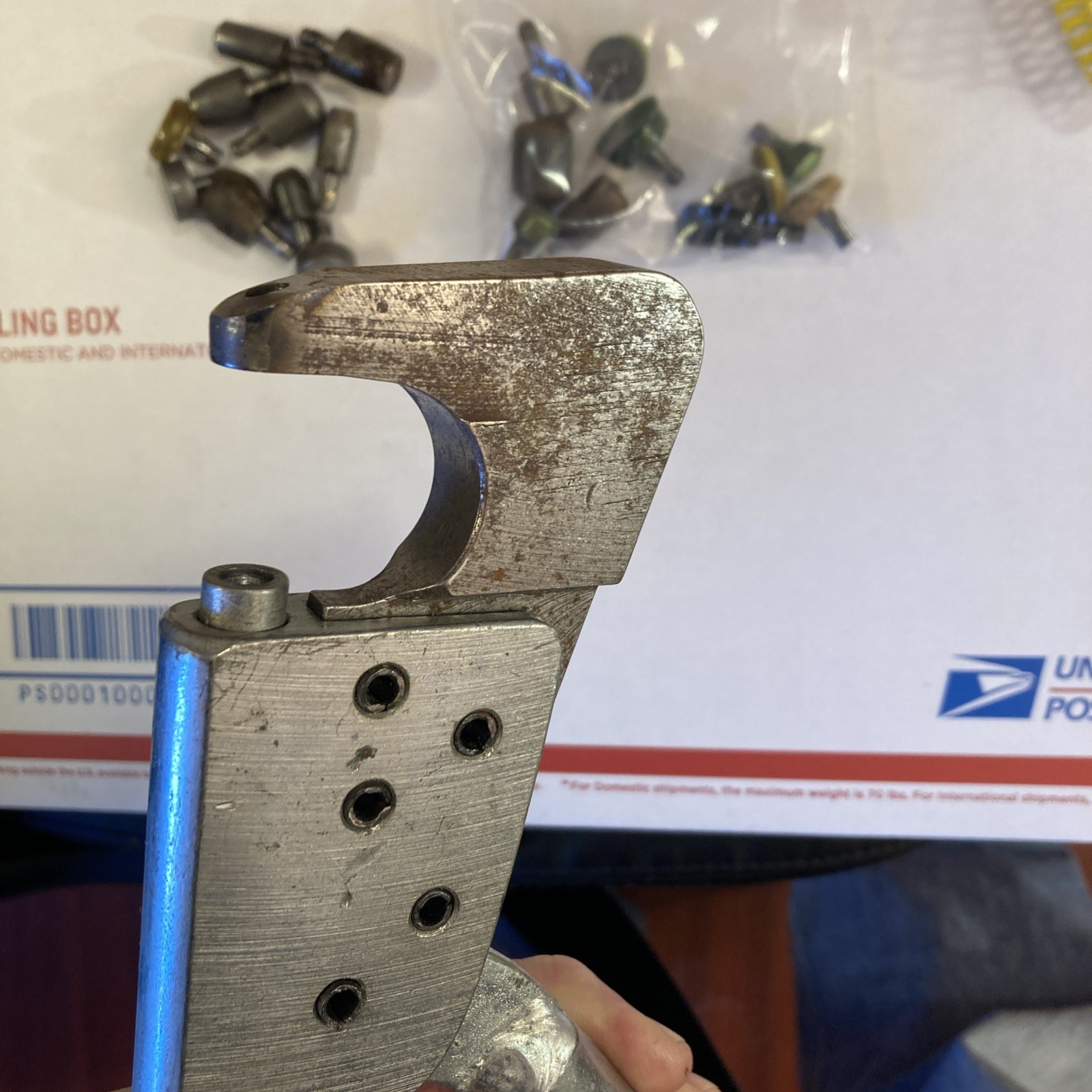 Belly Tank Race Car Hand Rivet Squeezer W/Die 3/16 Shank Aircraft Aviation Tool