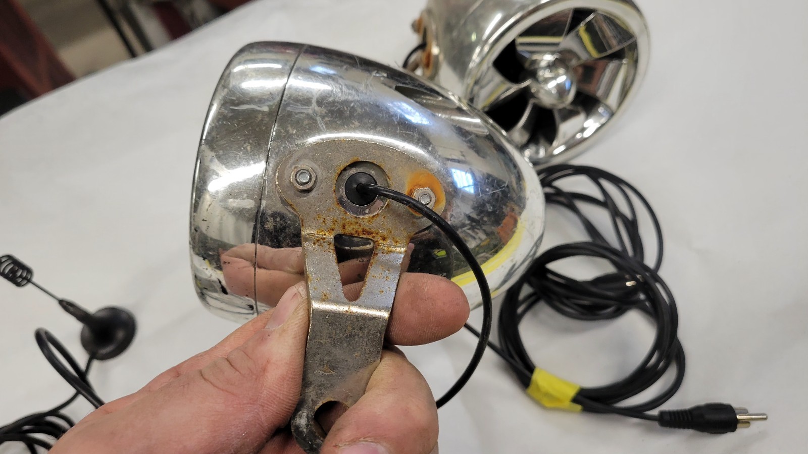 Shark Motorcycle Speaker Audio System SHKC7800 Bluetooth Usb MP3