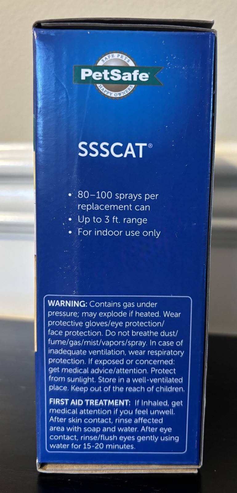 PetSafe SSSCAT Motion Activated Spray Deterrent for Cats and Dogs - PPD00-16168