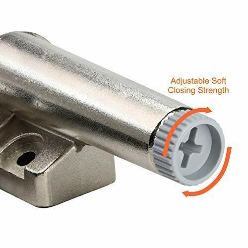 Universal Soft Close Cabinet Cupboard Door Damper Drawer Hardware with Screw KPT