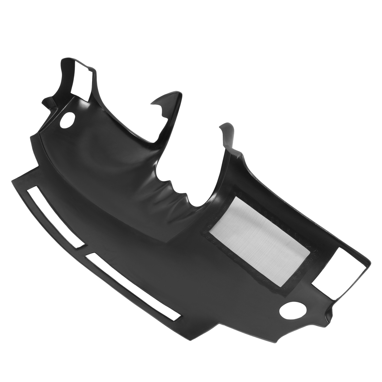 Molded Dashboard Cover Center Dash Cap Overlay Black For Nissan Altima 2008-2012