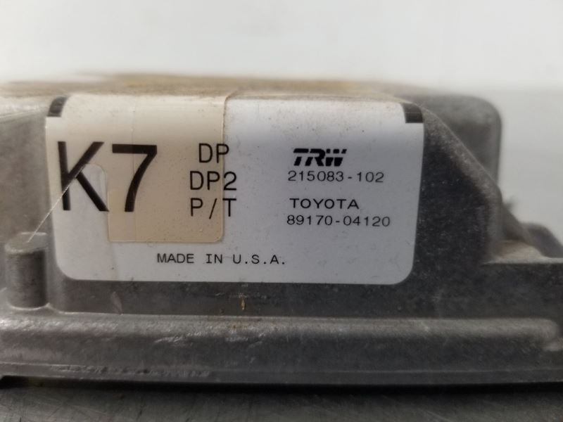 06 2006 TOYOTA TACOMA SRS BAG RESTRAINT CONTROL MODULE 8917004120