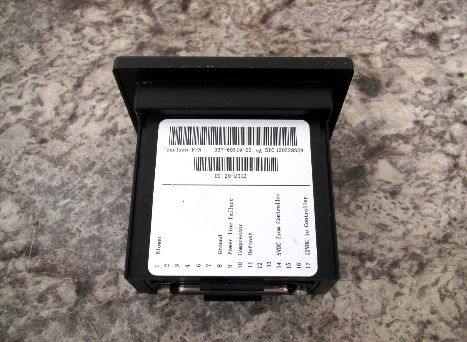 Traulsen 337-60319-00 MIT II Freezer Digital Temperature Controller Used