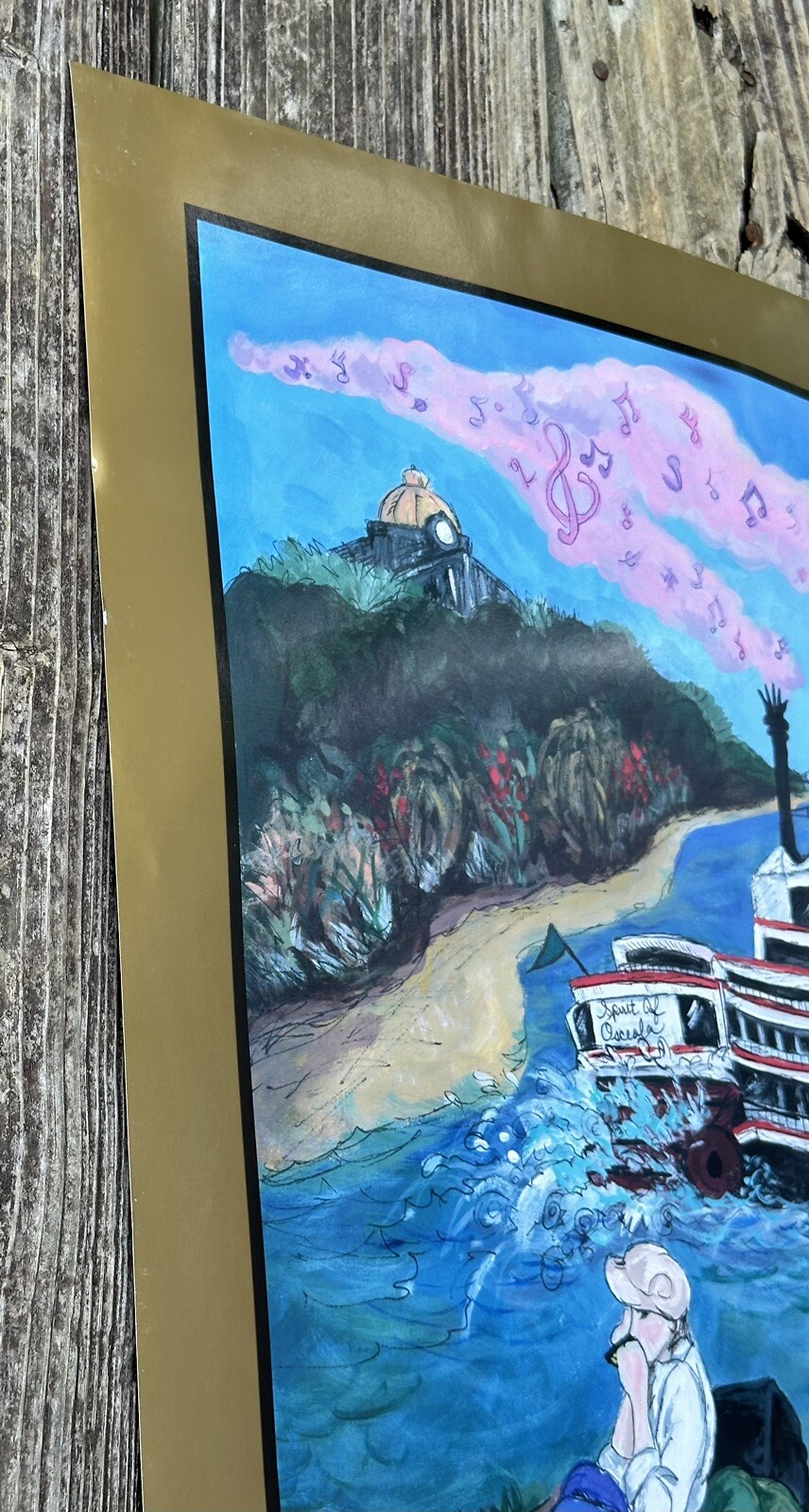 Osceola Heritage MusicFest 2012 Poster Blues Country Music Arkansas 18”x24”