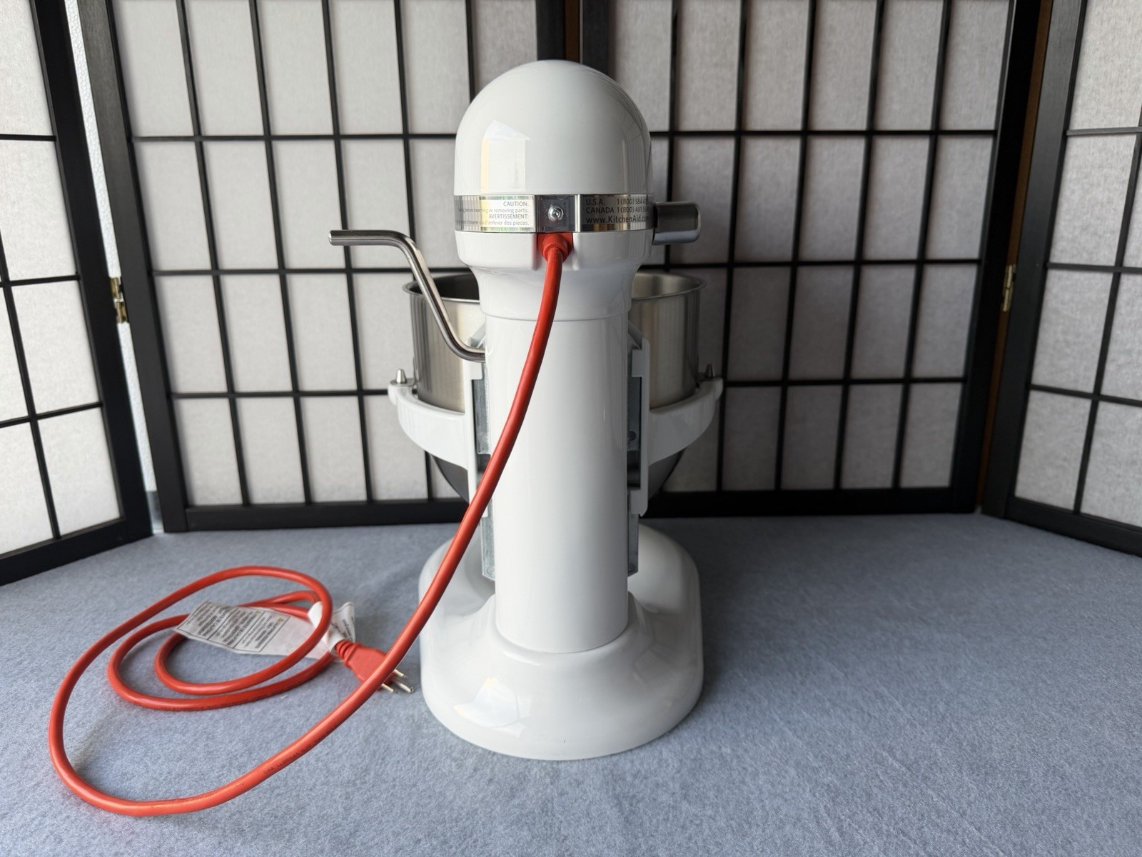 KitchenAid KSM8990WH 8-Quart Commercial Bowl-Lift Stand Mixer