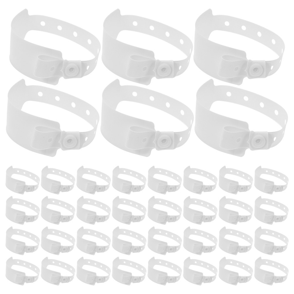 200 Pcs Medical Wrist Bands Id Wristbands Bracelets for Elderly Hospital